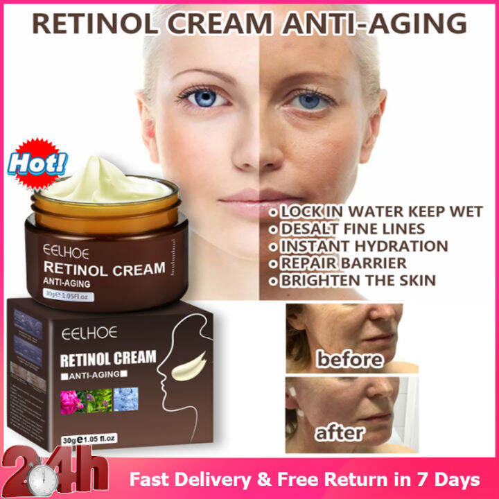 [Ready Stock+COD] EELHOE Retinol face cream Anti aging Wrinkles ...