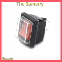 Samurry ✨Hot Sale✨ Car Red button Rocker Switch 4ปลั๊ก16A 250V สวิทช์อุปกรณ์ไฟฟ้า