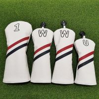 ☊❉ Fashion Golf Club 1 3 5 Wood Headcovers Driver Fairway Woods Cover PU Leather Head Covers Rapid delivery