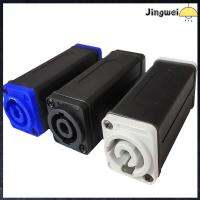 JINGWEI 3พิน LED powercon AC Coupler คุณภาพสูงมาก ชุดติดตั้งแผง Speakon ตัวเชื่อมต่อขยาย หัวขยายแสง ของใหม่ อะแดปเตอร์ตรง