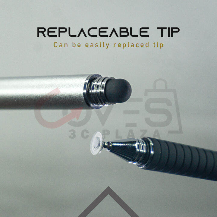 2 in 1 Universal Capacitive Pen Multifunctional Touch Screen Stylus