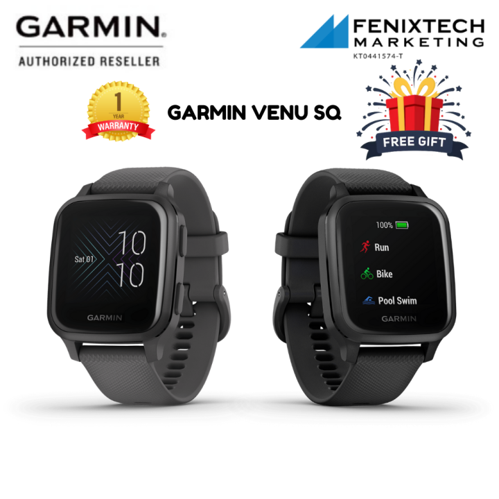 Garmin Venu SQ GPS Lifestyle watch ( 1 year warranty with free gift ) Lazada