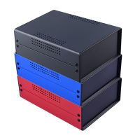 ✧▩ 1Pc Iron Project Box Waterproof Wire Connectors Blue Red Black White Metal Junction Boxes DIY Enclosure Case 200x150x70mm