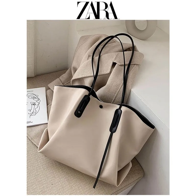 ✶ zara Bags Female 2022 New Style French Niche High-End Texture