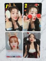 การ์ด Set สุ่ม ของแท้ จาก Goods Red Velvet - 2022 PINK CHRISTMAS RANDOM PACK Official MD พร้อมส่ง Card Kpop