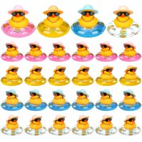 ป่าร้อน LIN431 - ▧卍♞ Set Rubber Ducks Beach Ducky Bathtub Shower for Baby Pool (24 Pcs)