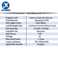 460มิลลิเมตรทีวี LED Backlight Strip สำหรับโตชิบา49นิ้ว ves 49 UHD DRT NB 49U6663 dB 49U5863DB 49U6763DB 49U5663DB