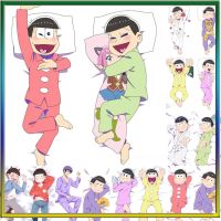 60x180cm การ์ตูนมิสเตอร์ Osomatsu Matsuno Karamatsu Choromatsu Ichimatsu Todomatsu คอสเพลย์กอดร่างกายปลอกหมอน Prop