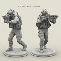 1/16 Resin Soldier Figure Kits Special forces Model Colorless And Self-assembled A-022 (k59)