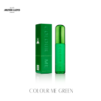 MILTON LLOYD Colour Me Homme Green 50ml. น้ำหอมผู้ชาย กลิ่นหอม หวาน สดชื่นด้วย Citrus และ Aromatic เป็น Top Note