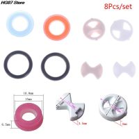 100 Brand New 8Pcs/set Ceramic Disc Silicon Washer Insert Turn Replacement 1/2 For Valve Tap