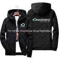 ☞ ?【Hot Sale】?New Discovery Channel Zipper Windproof Jacket Men Women Hoodies Sunscreen Clothing Casual Sport Long Sleeve