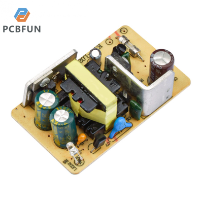 pcbfun โมดูลบอร์ดตรวจสอบสวิตช์อะแดปเตอร์พลังงาน2.5A 12V แผงแผงควบคุมการเดินไฟของบ้าน LED