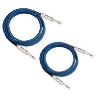 Electric Guitar Cable Bass 6.35Mm Electric Box Audio Cable Guitar Noise Reduction Line Braided Shielded Cable