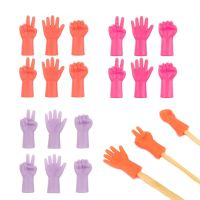 ☊◇™ 18Pcs Knitting Needles Point Protectors Rubber Knit Needle Tip Cover Caps Weaving Needles Point Stoppers for Knitting Crochet