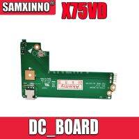 Akemy สำหรับ Asus X75a X75v X75vd บอร์ดพลังงาน Dc X75vd_dc_board Rev:2.0 60-nc0dc1000 100% ทดสอบเรือเร็ว