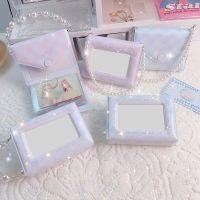 【LZ】xhemb1 Mini Photo Album Pearl Chain Handbag Style PVC 3 Inch 40Pcs Photocard Holder Picture Card Cute Idol Picture Collect Book