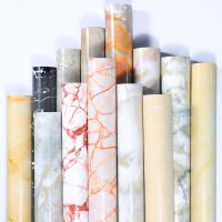 Kitchen Marble Oil-Proof Wallpaper PVC Dining Room Table Sticker Waterproof Counter-Top Home Bathroom Self Adhesive Wall Papers