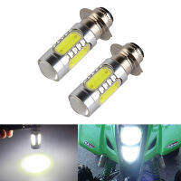 P15D H6M Motorcycle LED Headlight Bulbs 12V 6000K Xenon White ATV LED Lights For Honda TRX400X Suzuki King Quad 300 700 Yamaha