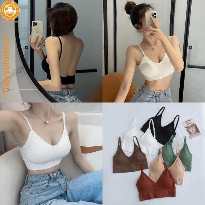 Áo Bra Len Tăm, Áo Ngực Khoét Lưng Chữ U - Áo Con Mút Mỏng Hàng Quảng Châu Siêu Sang Chảnh M367 | Lazada.vn Áo Bra Len Tăm, Áo Ngực Khoét Lưng Chữ U - Áo Con Mút Mỏng Hàng Quảng Châu Siêu Sang Chảnh M367 | Lazada.Vn