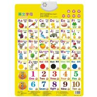 Language Alphabet Number Baby Sound Wall Chart Card Book Early Educational Enlightenment Childhood Electronic Toys For Kid 2021 Flash Cards Flash Card