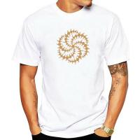 Milk Hill Wiltshire England 2001 Crop Circle T-Shirt T Shirt Tops Tees Popular Cotton Japan Style Popular Mens