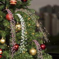 【hot】❅✖◘  1PC Glitter Artificial Berries Branches Fake Flowers  Xmas Pendant