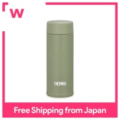 Thermos Vacuum Insulated Mobile Mug Screw Type 500ml Matte Black Jog-500 MTBK