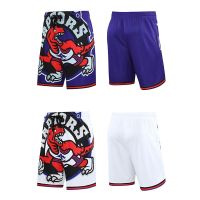 Trend NBA Shorts Toronto Raptors Basketball Shorts Quick Dry Breathable Loose Sweat Short Sports Training Running