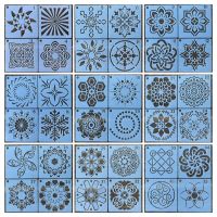 2021 New 56 Pack Mandala Dot Painting Templates Stencils  Small Mandala Template Stencils Rulers  Stencils