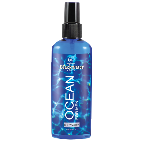 BLACKWATER II 2 OCEAN BODY SPRAY for MEN 100 ml EVER BILENA EB