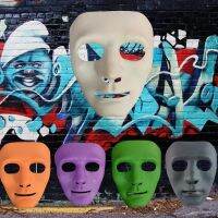 Anime cosplay performance multi-color graffiti plastic one-size-fits-all thickened universal mask