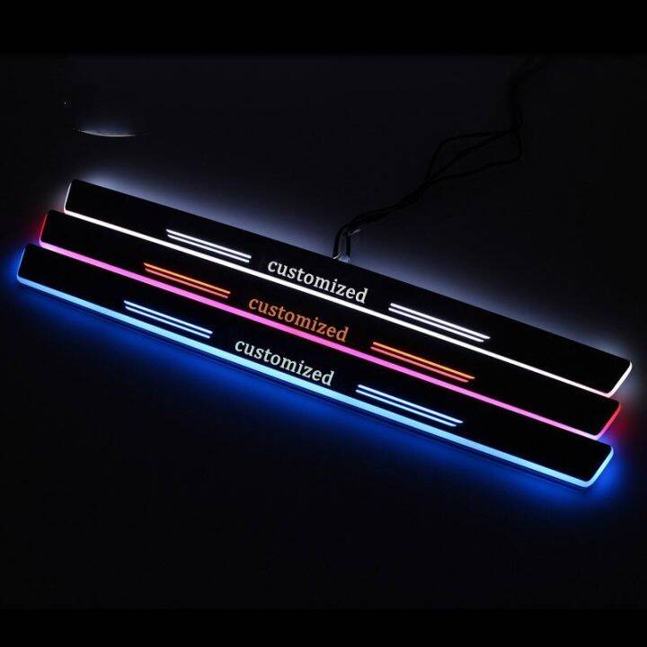LED Car Pedal Light Sill Pathway Scuff Light For Ford Everest