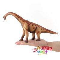 Monkey Toys - โมเดล ไดโนเสาร์ Brachiosaurus ส้ม ขนาด 33.00 CM (จากหาดใหญ่)