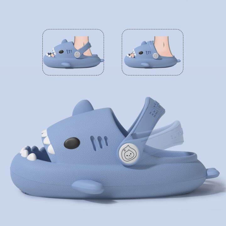 children-sandals-kids-slippers-shoes-cartoon-shark-summer-boys-girls-baby-thick-soft-sole-non-slip