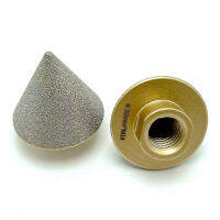 1PCS M14 38มม. เพชร Chamfer Milling Bits ขยาย Bevelling Holes เครื่องตัดกระเบื้องเซรามิคหินอ่อนเจาะขัด Crown