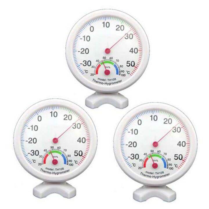 3X Hygrometer Humidity Temp/Temperature Meter Lazada.co.th