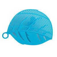 Durable Clean Rice Wash Sieve Leaf Shape Beans Peas Cleaning Gadget Plastic Kitchen Clips Tools