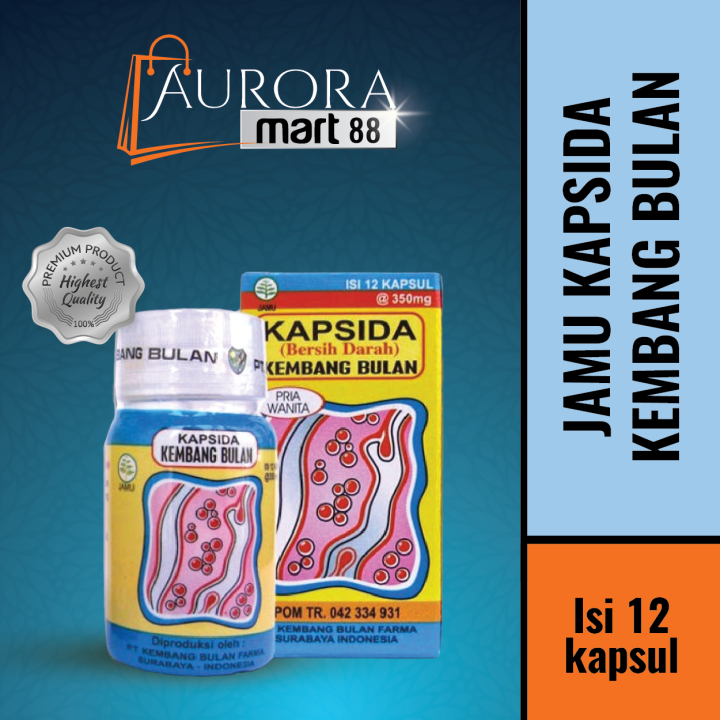 Kapsida Kembang Bulan Jamu Indonesia Kapsul Bersih Darah | Lazada