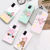 D-104 Kanahei อ่อนนุ่ม เคสโทรศัพท์ หรับ Samsung A34 M52 A04 M30S A23 M23 M53 M21 A54 M30 A40S A9 A14 A04S M33 Plus โปร่งใส ปก