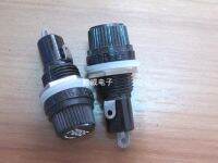 Original new 100 fuse holder 5x20MM spiral 5X20 panel mounting type wiring mounting hole 12MM