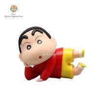 11Cm Crayon Shin-Chan ภาพอนิเมะวางอยู่บนโต๊ะตุ๊กตาขยับแขนขาได้ตกแต่งหุ่นพีวีซีเครื่องประดับของเล่นของขวัญ