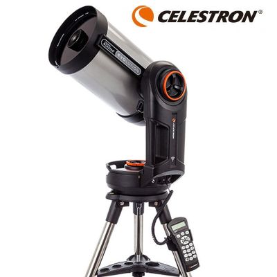 Celestron NexStar Evolution 8กล้องโทรทรรศน์แอสโทรนิก203มม. F/ 10 Aphlanatic Schmidt ฝนสปอยเลอร์จักรยานอนเซส WIFI #12091