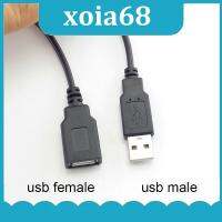 xoia68 Shop 2M 2 Pin 4 pin USB 2.0 A Female male Jack Power Charge Charging Data Cable Cord Extension wire Connector DIY 5V Adapter