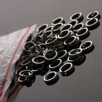 【CW】 100pcs Durable Swivel Fishing Split Rings Tackle