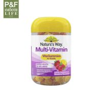 Natures Way Multi Vitamin Vita Gummies เยลลี่วิตามินรวม เนเจอร์สเวย์ ไวต้า กัมมี่ รสผลไม้ 120 เม็ด