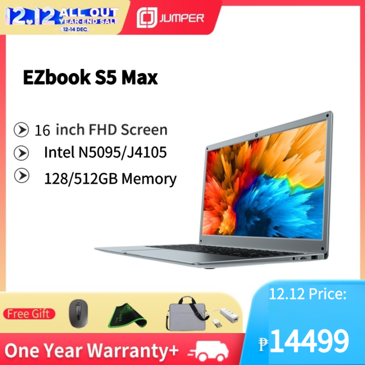 3 Day Express Free ShippingJumper EZbook S5 Max Laptops 16Inch Intel J4105 N5095 Computer 4