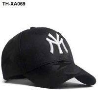 Big head circumference baseball cap female xia han edition letter embroidery advanced sense of stylish hat man hard top ny