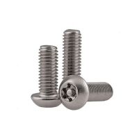 Security Screw M3 M4 M5 M6 M8 A2 Stainless Steel Torx Button Head Tamper Proof Security Screw Screws Fasteners