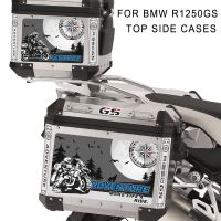 R1250GS สติกเกอร์สำหรับ BMW มอเตอร์ไซค์ R1250 R 1250 R GS GSA กล่องท้ายอลูมิเนียมเคสด้านบนกระเป๋าผจญภัย Gsa 2019 2020